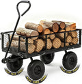 steel garden wagon cart 880 lbs 4 cu, main product view