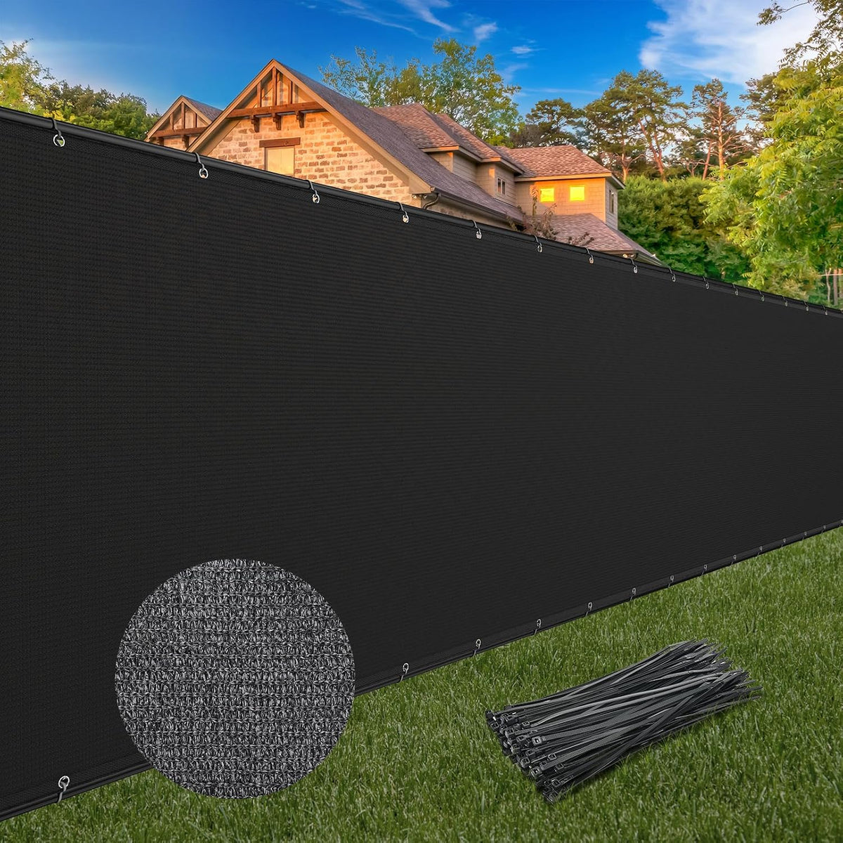 winpull privacy fence screen 6ft x 50ft, heavy, main product view