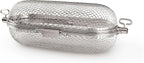Napoleon Rotisserie Grill Basket - Stainless Steel, Fits Standard Spit Rods, Best For Wings, Fries And Roasted Veggies