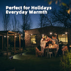 Spotlight for Outdoor 120V 20W Warm White - Waterproof Spotlight Outdoor Ideal for Garden, Flag, House, Yard, Christmas, Halloween - Perfect Spot Lights for Any Weather