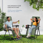 Nestl Zero Gravity Chairs Set of 6 - Sage Green