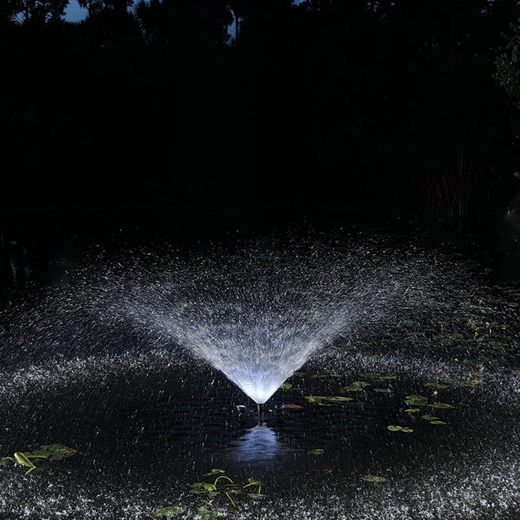OASE 45393 1/2 HP Floating Fountain with Lights