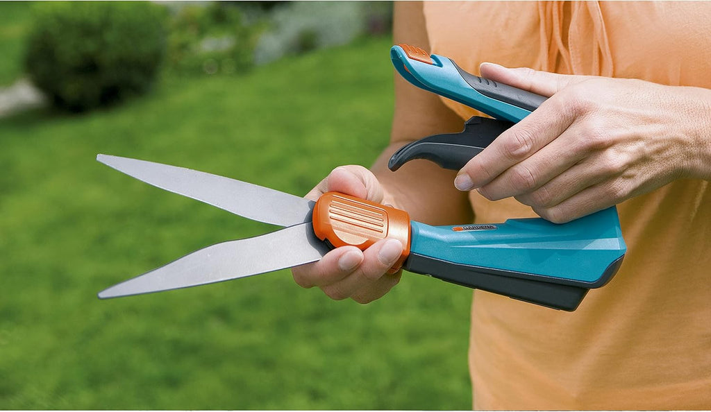 Gardena Grass Shears Comfort Redatable with Wave Cut