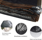 tuparka 90% black shade cloth 10ft x 20ft, close-up detail