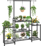 simple trending plant stand indoor outdoor, metal 3, main product view
