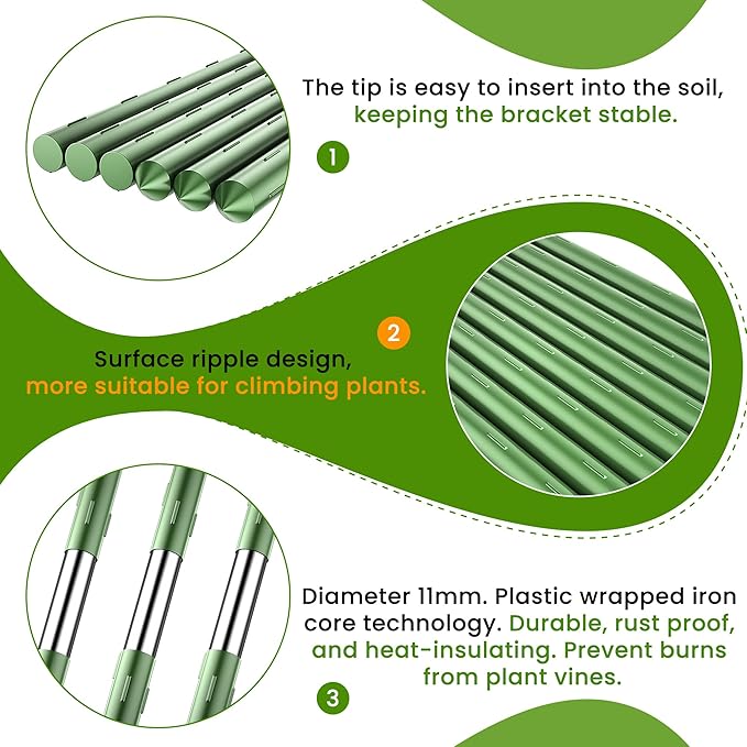 Cucumber Trellis, 35" X 50" A-Frame Garden Trellis for Climbing Plants Outdoor, Foldable Trellis Cucumber for Raised Bed Vegetable/Tomato/Flowers/Pea