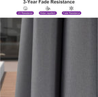 PURPLE LEAF 8' X 8' Patio Umbrella with Steel Plate Base for Pool 7' High Offset Outdoor Cantilever Umbrella Swimming Pool Umbrella with 360°Rotation for Poolside Light Grey