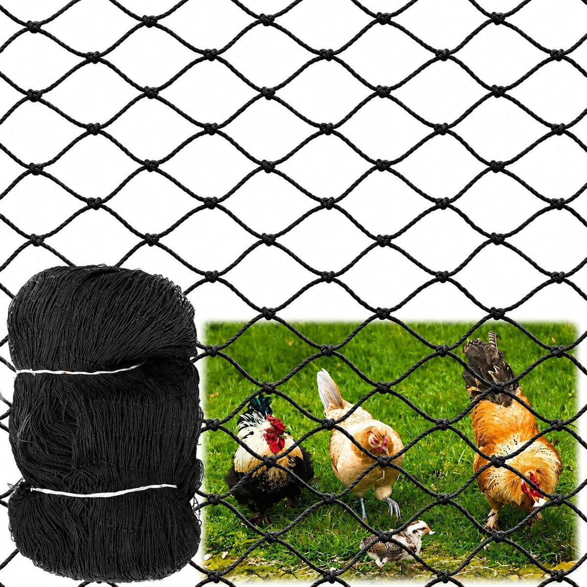 25 ft aviary bird netting chicken netting commercial, main product view
