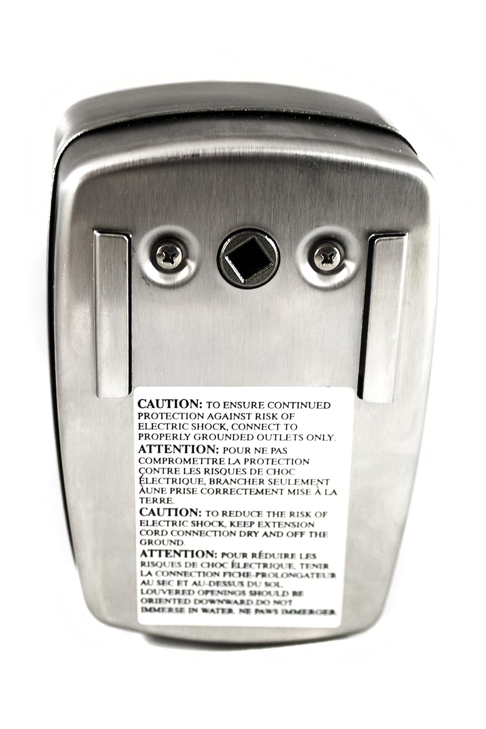 OneGrill 4PM05 Stainless Steel Grill Rotisserie Motor - Electric 13 Watt 110/120 Volt - 72 in./lbs Stall Torque - 5/16 Inch Square Drive - 3 Inch Bracket Fitment