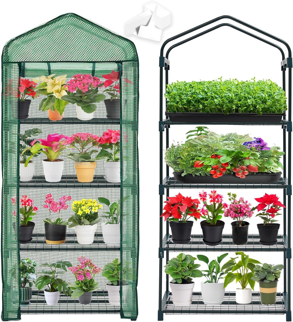 purlyu mini greenhouse for indoor outdoor,plant green house, main product view