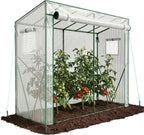 vounot® garden greenhouse tomato grow house with roll-up, main product view