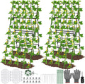 2packs 17 x 42 inch garden trellis for, main product view