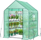 greenhouse for outdoors with screen windows, ohuhu upgraded, main product view