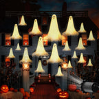 Halloween Projector Lights Outdoor,3D Dynamic Ghost Decorations Light,2026 Upgraded Clearer Ghost HD Patterns,Holiday Light for Home Window Wall Halloween Garage Door Decor