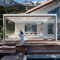 6.6x15ft clear waterproof tarps increase grommets, 33ft windproof, main product view