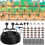 misting drip irrigation system for garden watering,raised bed, main product view