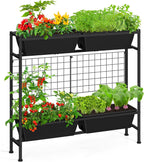 oyeal raised garden bed 32" tall elevated planter, main product view