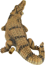 Design Toscano Striker The Alligator Spitter Piped Statue