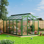 garvee 6x10 ft greenhouse - large aluminum greenhouses, main product view