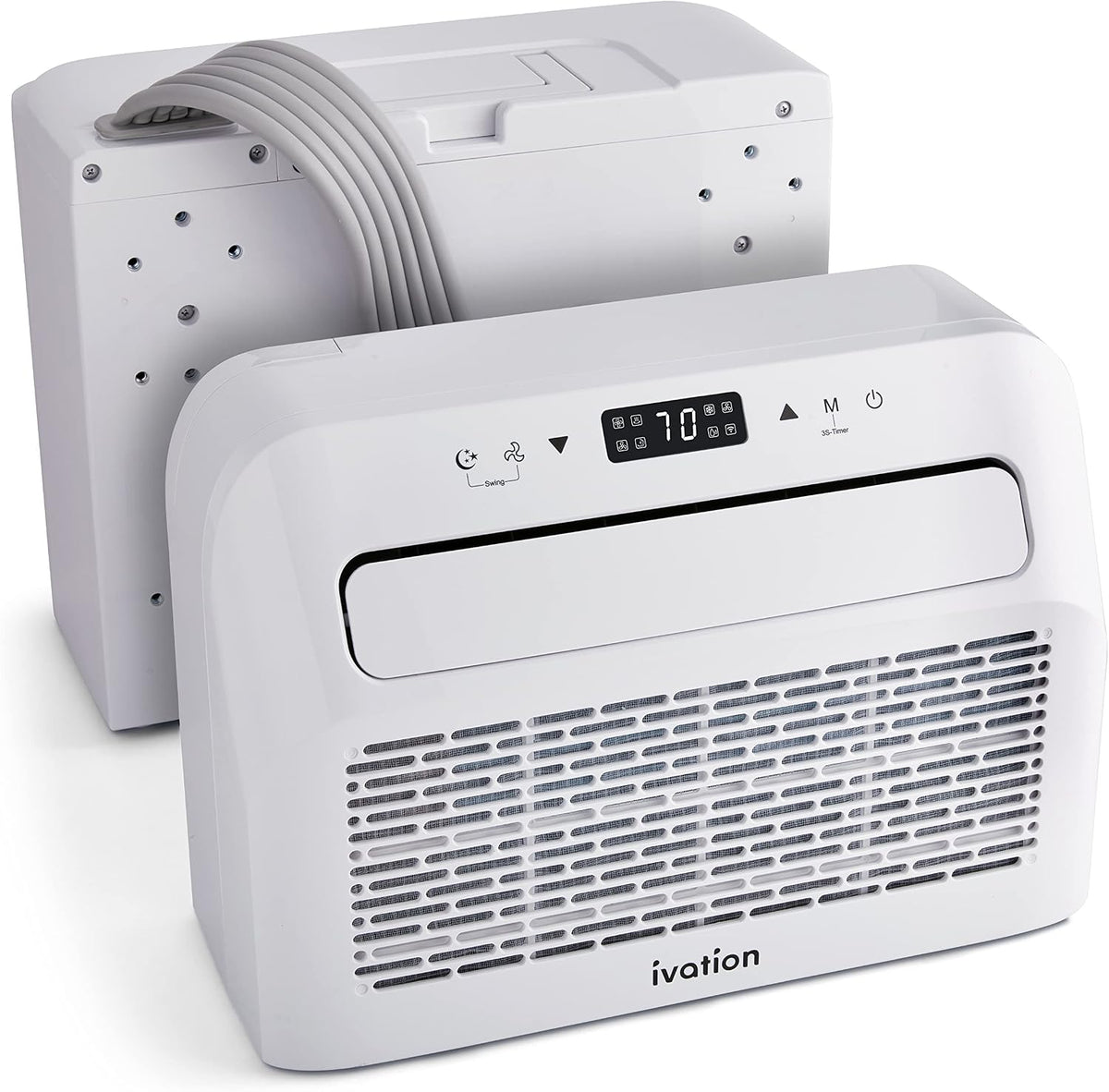 ivation 6,500 btu camper air conditioner | portable shown in use