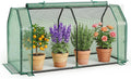 happygrill portable mini greenhouse with roll-up zipper door, main product view