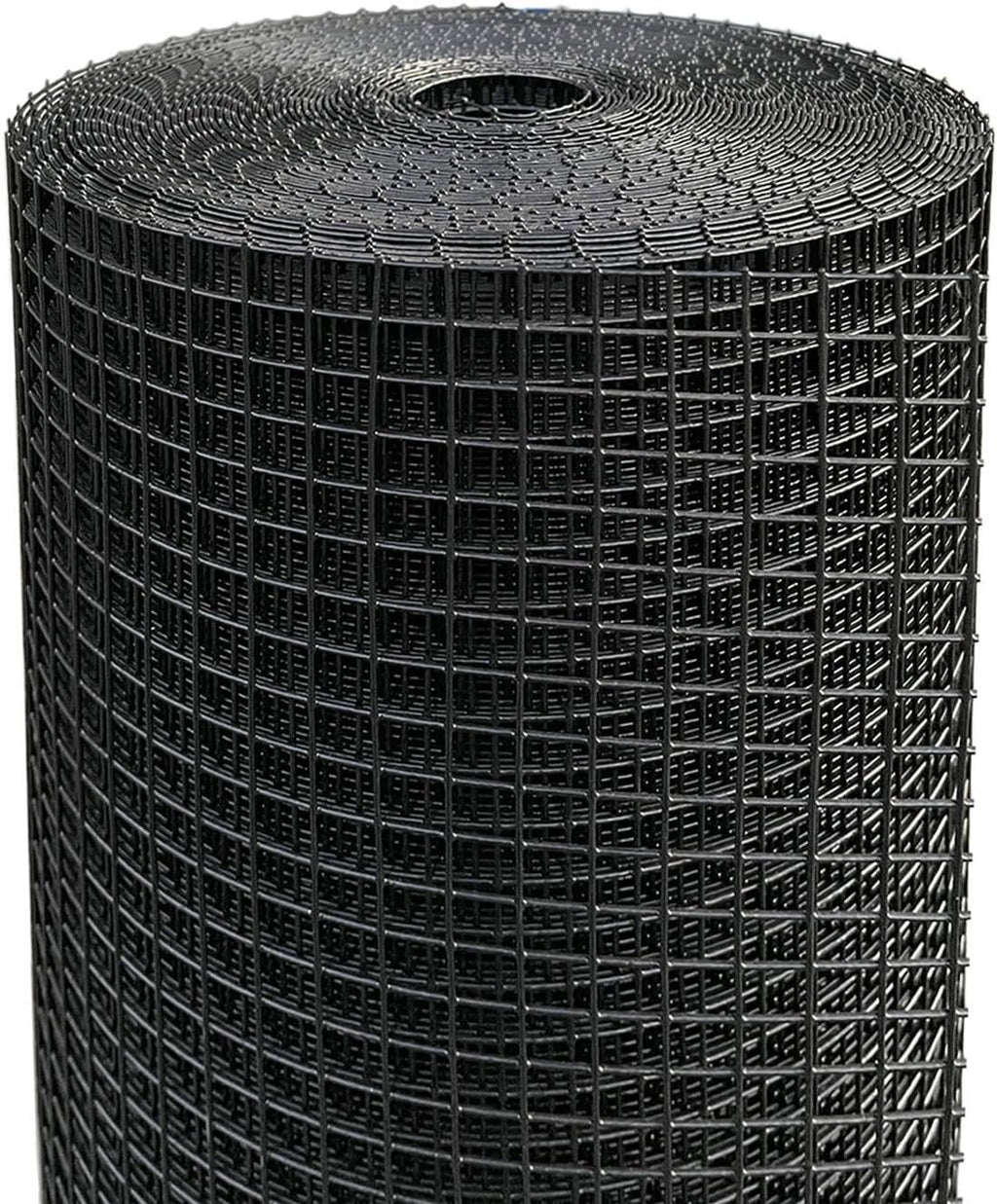 Black Hardware Cloth 1/2 Inch 48 x 100 Ft 19-Gauge | Chicken Wire Fencing, Welded Wire Fencing, Wire Mesh Roll, Cage Wire, Garden Fencing, Vegetable Garden, Wire Cloth