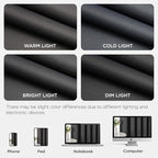 Joydeco Blackout Door Curtain for Doorway Privacy 108 Inches Long, Grommet Closet Curtain for Open Closet, Room Divider for Bedroom Living Room (Grey, 52Wx108L, 1 Panel)