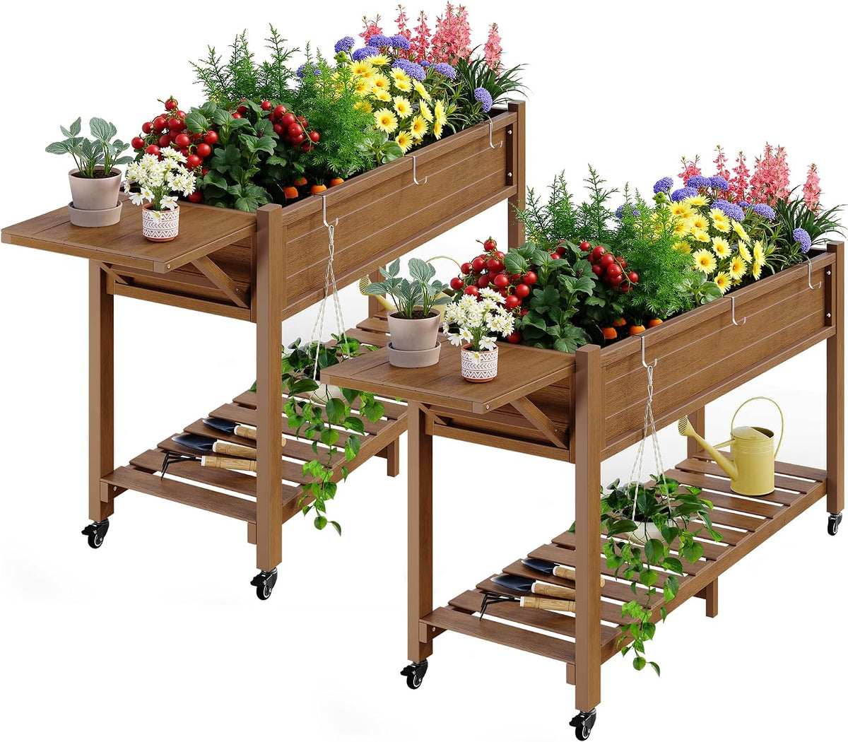 yefu raised garden bed with legs, hips, waterproof, main product view