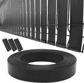 xkmt- black view blocking privacy tape weave w/bracket, main product view