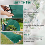 10x50 ft plant cover freeze protection, 1.9oz/yd² thick, package contents
