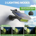 4 Pack Solar Spot Lights Outdoor Waterproof IP68, Auto On/Off Bright Solar Powered Spotlights with Wall Mount & Ground 2 IN 1, Adjustable Solar Landscape Lights for Outside Yard Garden Pathway