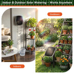 49.21ft solar drip irrigation system kit, automatic watering, package contents