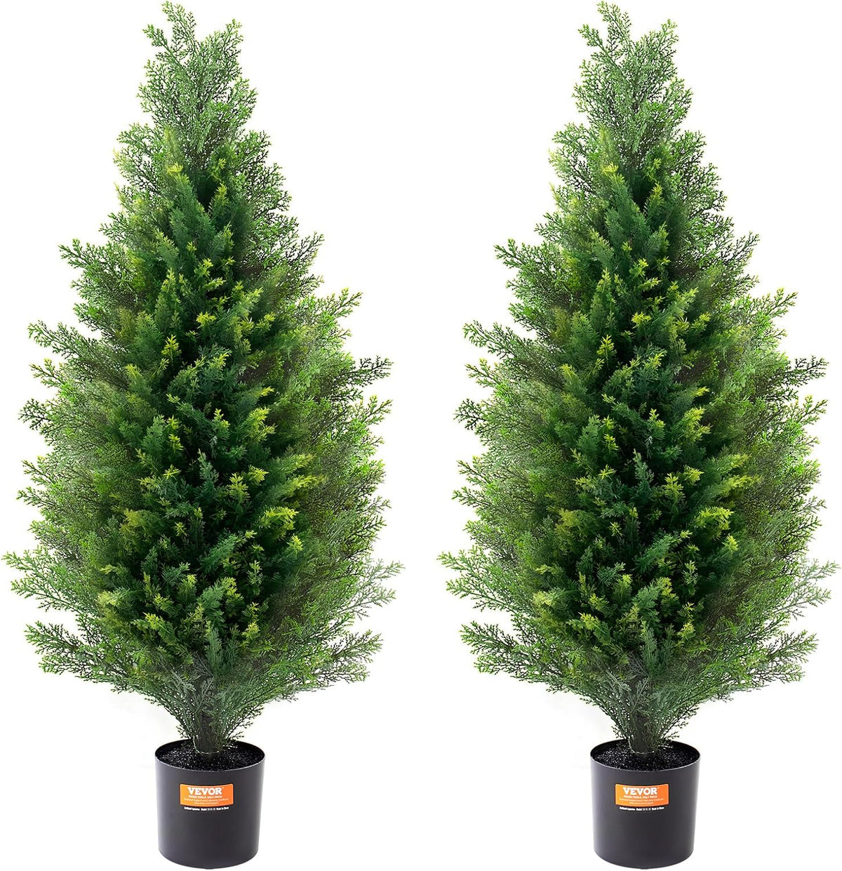 vevor artificial topiary cedar tree, 36 inch tall, main product view