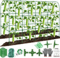 50 cucumber trellis for raised bed, u-shape metal, main product view