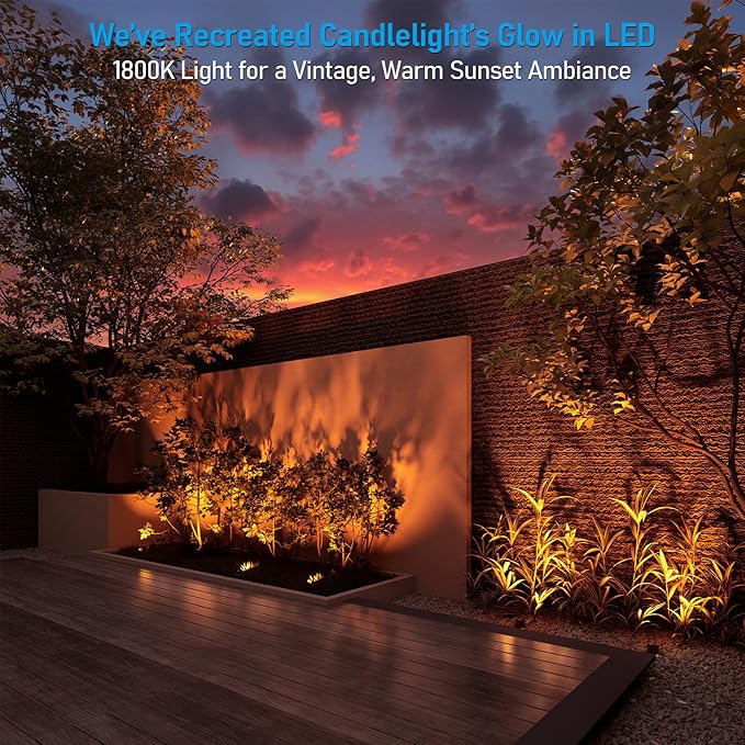 LEONLITE Dia. 4 Inch 5CCT Well Lights Landscape LED In Ground, Shielded Top, 5 Color Temperature Selectable, 12-24V AC/DC CRI90 Low Voltage Garden Landscaping, Oil Rubbed Bronze Aluminum, Pack of 6