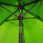 Blissun 7.5 ft Patio Umbrella, Yard Umbrella, Outdoor Market Umbrella with Push Button Tilt Crank, Lime