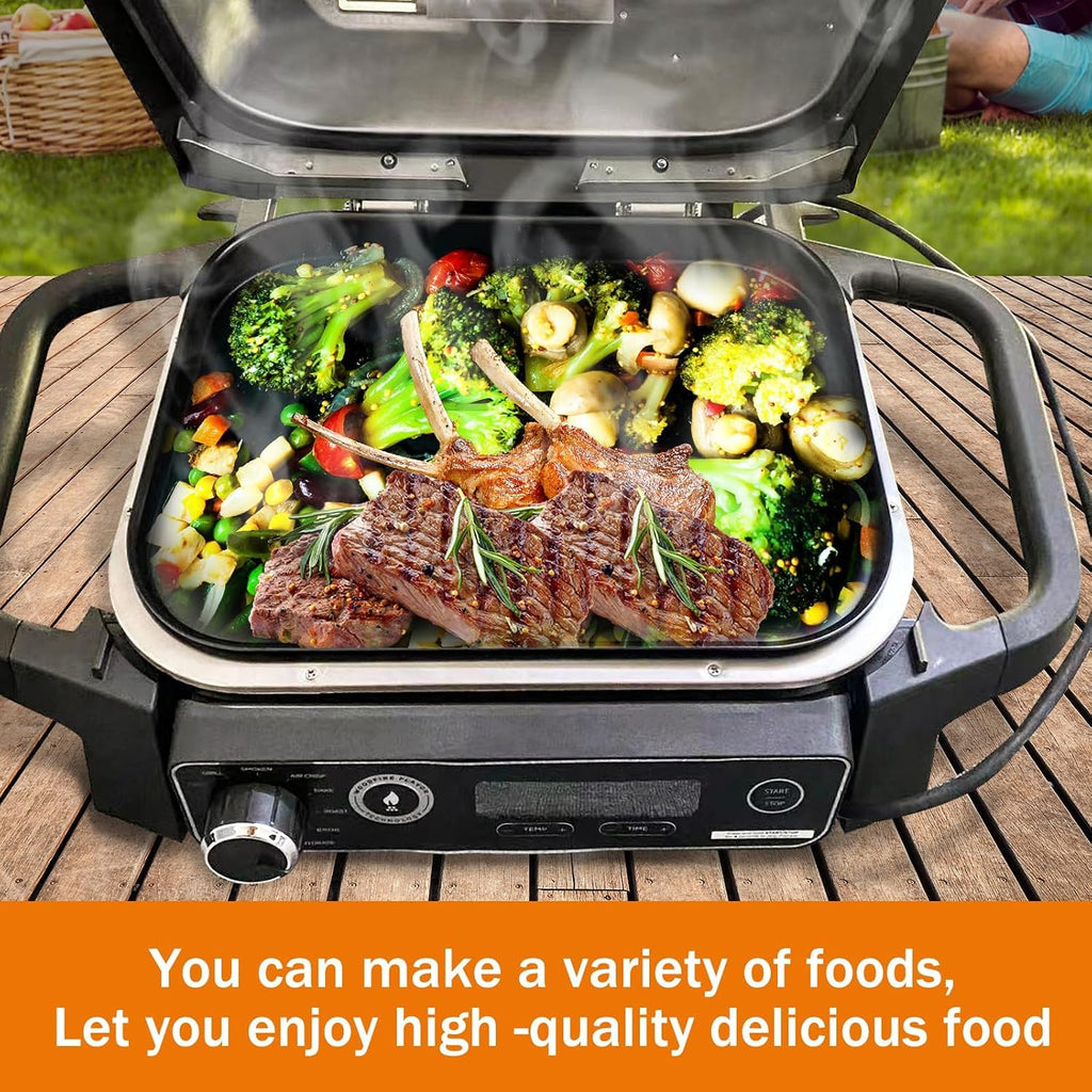OG701 Griddle Plate Insert for Ninja Woodfire Outdoor Grills OG700 Series | Premiun Non-Stick Griddle Pan for Ninja XSKGRDPLT Woodfire OG701 Grill Accessories