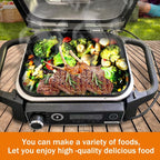 OG701 Griddle Plate Insert for Ninja Woodfire Outdoor Grills OG700 Series | Premiun Non-Stick Griddle Pan for Ninja XSKGRDPLT Woodfire OG701 Grill Accessories