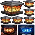 siedinlar flickering flame solar post cap lights 4, main product view