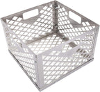 Oklahoma Joe's 5279338P04 Stainless Steel Offset Smoker Charcoal Firebox Basket, Silver