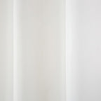 TOWN & COUNTRY BASICS Cabana Solid Heavyweight Indoor Outdoor Curtains, Light Filtering Opacity with Grommet Top, Water Repellent, 2-Pack Set, 54"x108", Winter White