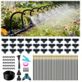 100ft drip irrigation system, 1/4" garden watering misting, main product view