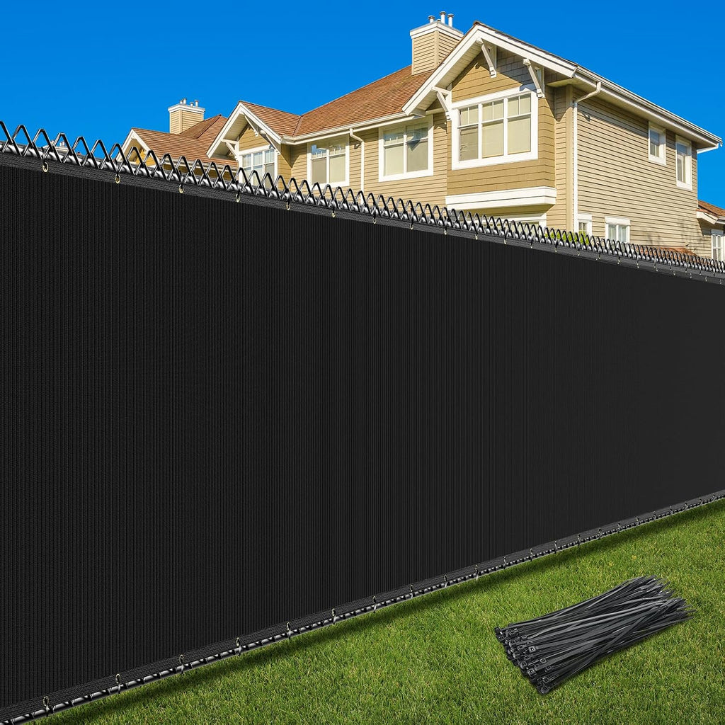 privacy fence screen 170gsm 5x50 ft heavy duty, main product view