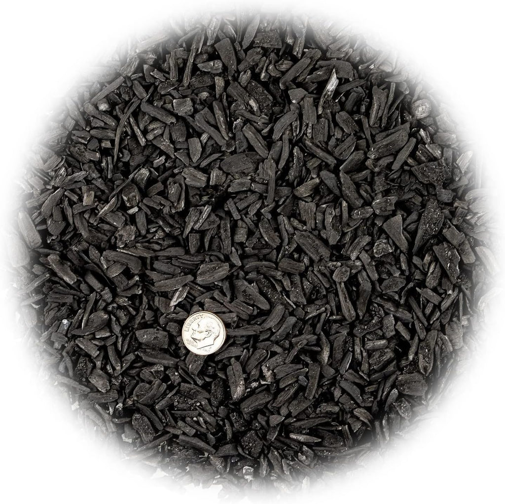 gardenera horticultural charcoal for indoor plants [4-quart bag], close-up detail