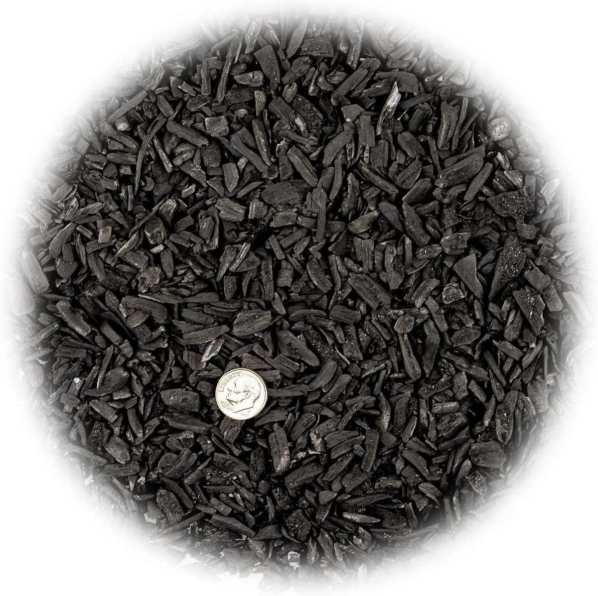 gardenera horticultural charcoal for indoor plants [4-quart bag], close-up detail