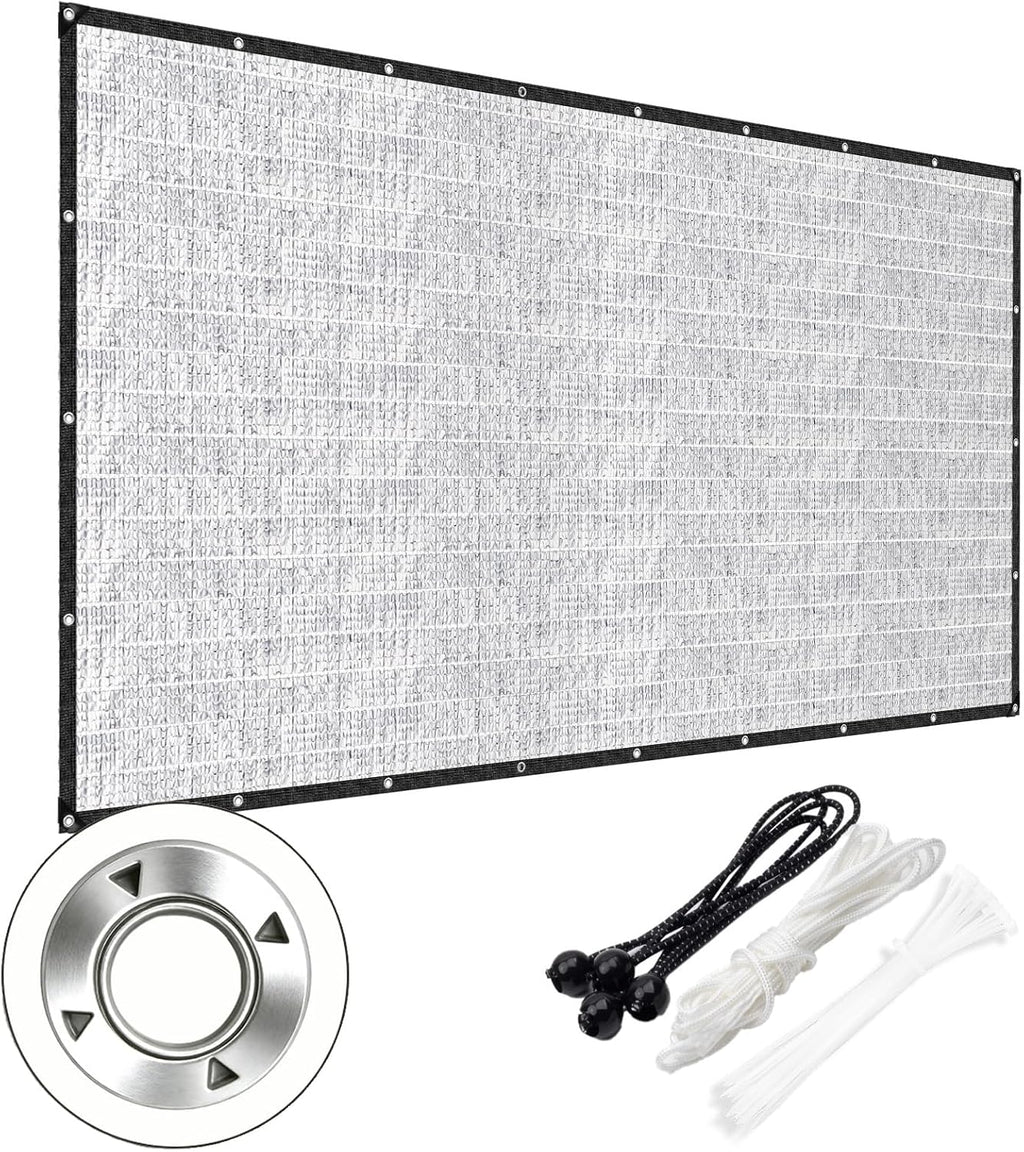 85% aluminet shade cloth, 10x12 ft heat reflective, main product view
