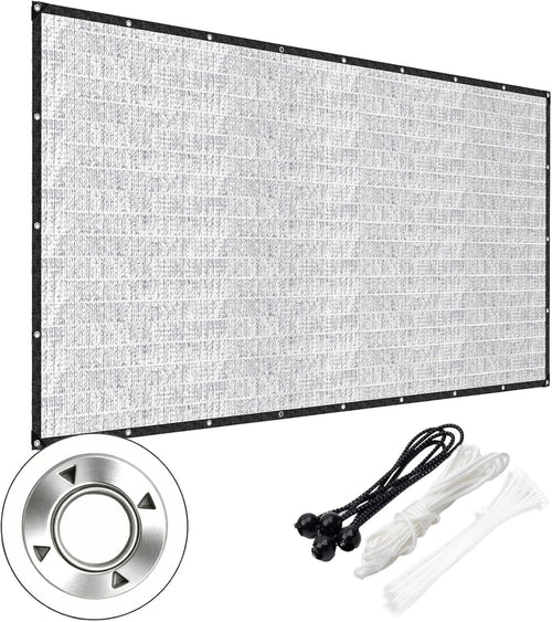 85% aluminet shade cloth, 10x12 ft heat reflective, main product view