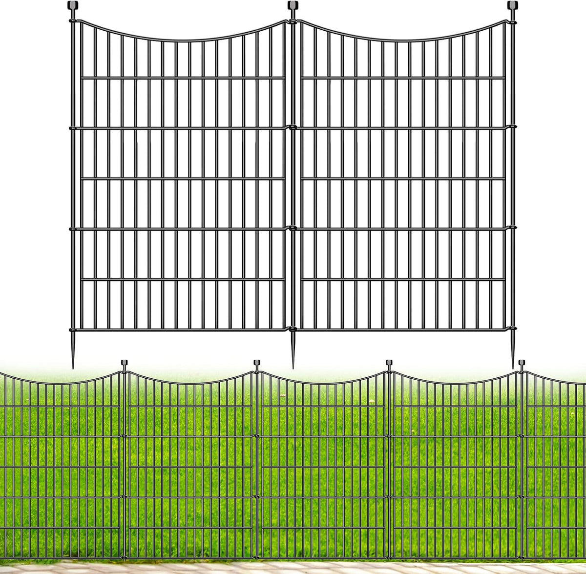 no dig dog fence outdoor for yard, 40, main product view