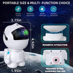 Astronaut Galaxy Star Projector Night Light with 8 Nebula Effects & Remote | 360° Rotating Nebula Light Projector for Kids Room Decor, Gifts for Boys Adult Teens for Birthday, Halloween, Christmas Party