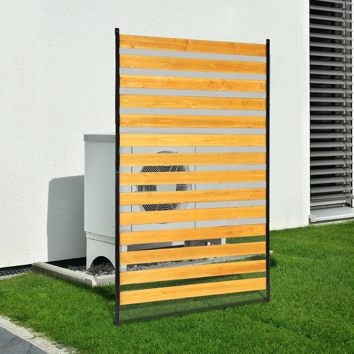 vingli 72" x 38" wooden privacy fence for, main product view